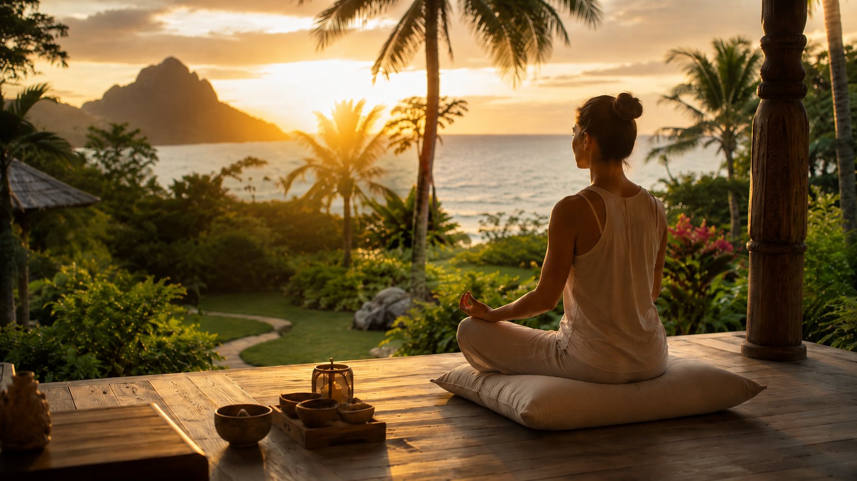 Méditation MBSR pleine conscience île Maurice Samana Retreat