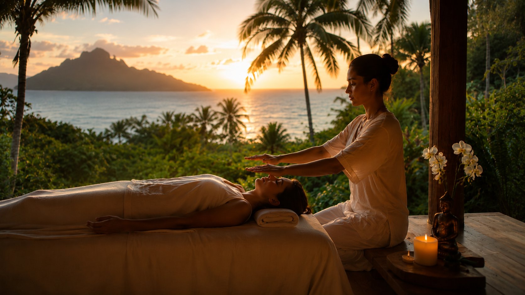 Reiki Usui Grand Baie île Maurice Samana Retreat